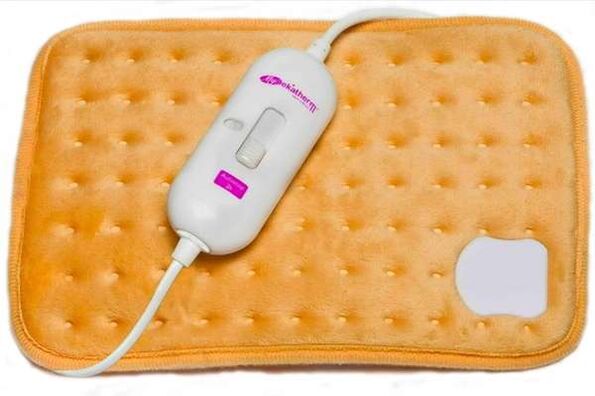 a heating pad for warming the penis before soda augmentation